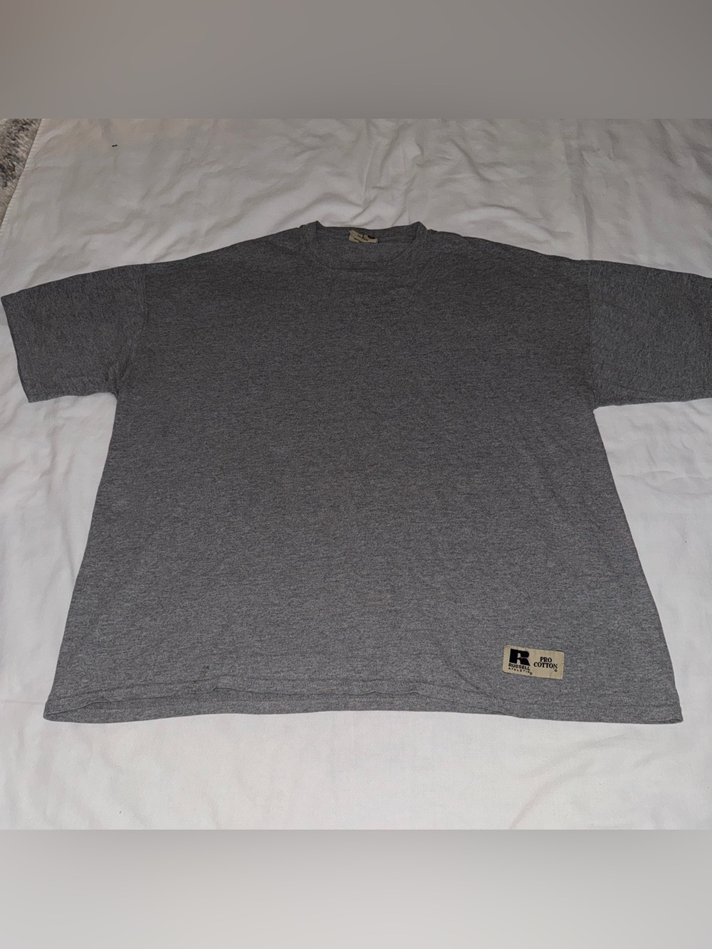 Russell Athletic Men's Heather Gray Crewneck Tee